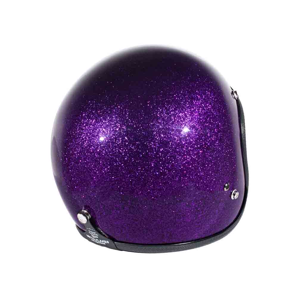 70's Helmets Metal Flake Purple - Rider District