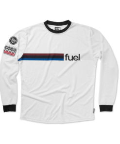 Fuel Rally Raid Jersey White - Front