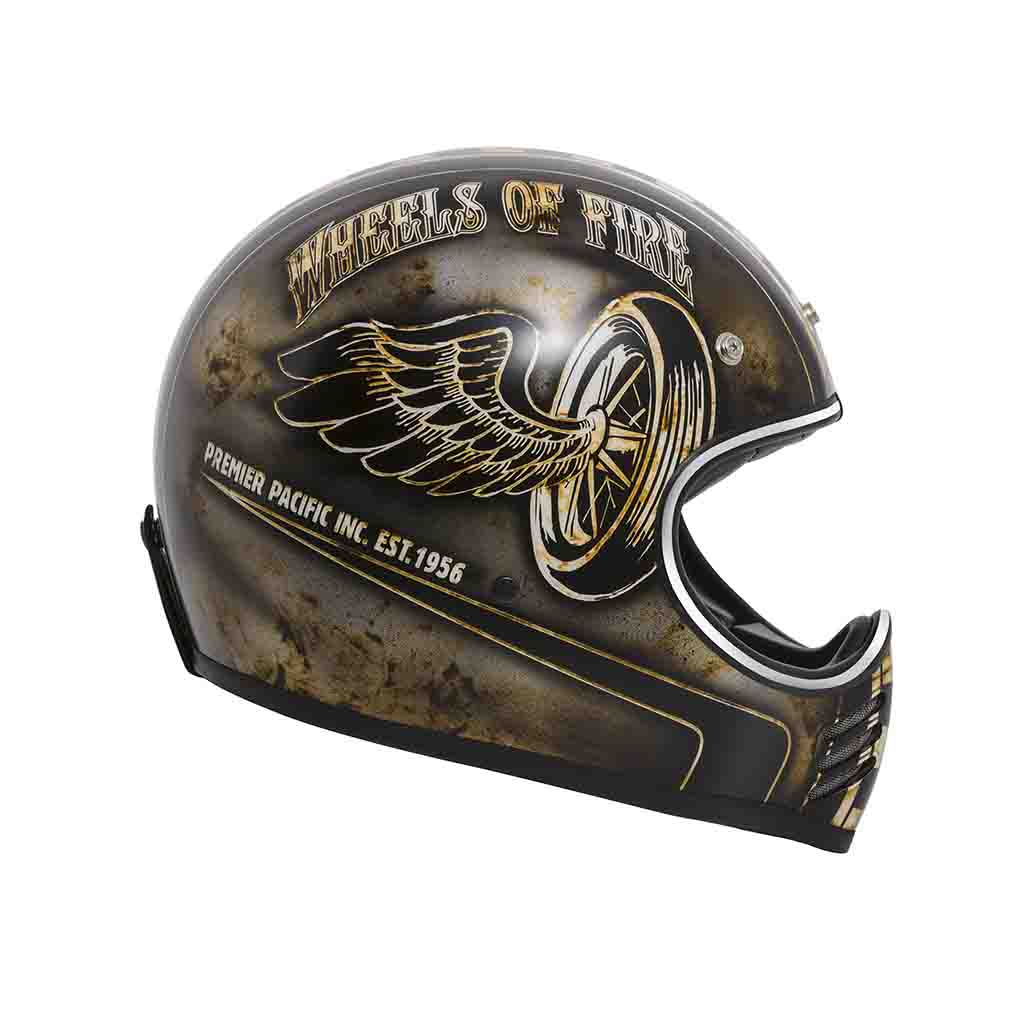 Helmet Premier VINTAGE EVO OP 9 BM L Open Face Motorbike Size L 