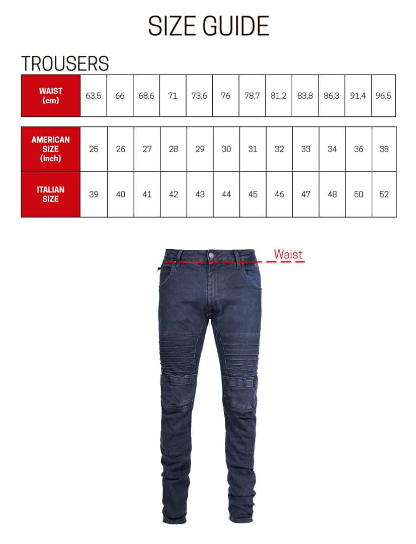 LePantalon mens size guide