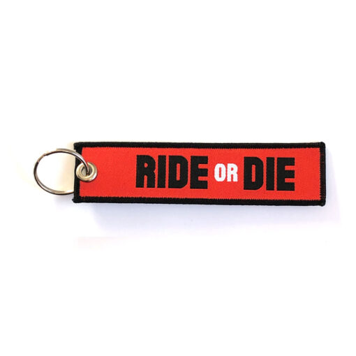 Motorcycle Keychain - Ride or Die